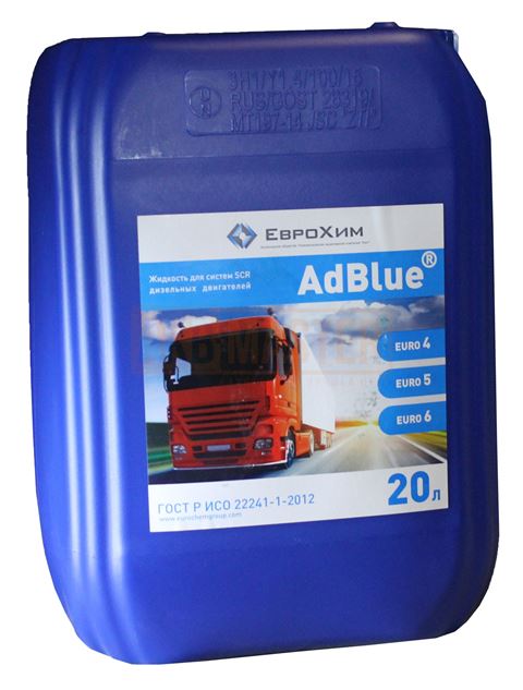 Мочевина AdBlue AUS32 (Еврохим) — 20 л.